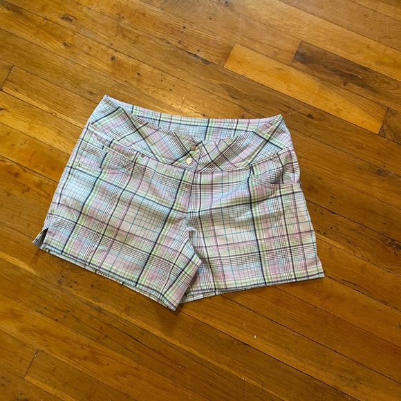 Slazenger Shorts Slazenger Womens Golf Shorts Plaid Poshmark